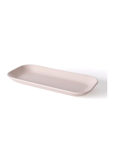 Keramika Krem Pergamon Kayık Tabak 26 Cm 2 Adet 030