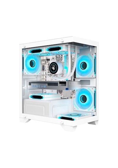 Oexpert Aqua 5 Argb Fanlı Siyah Mini Akvaryum Kasa