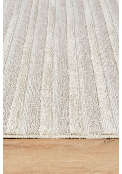Kaşmir Halı 7/24 Sahara Emma Bej 80x300 CM Salon Mutfak Halısı Yolluk Kilim