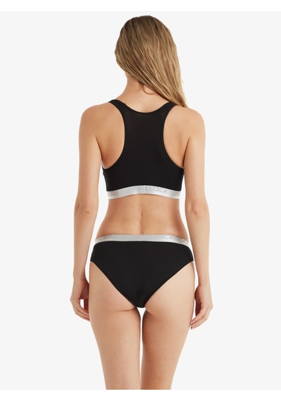 Blackspade Kadın Slip Külot Silver 1620 Siyah