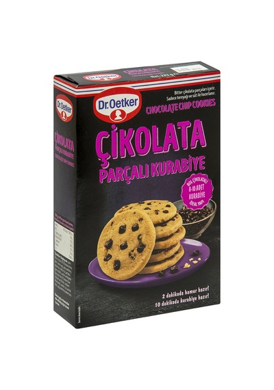 Dr.oetker Çikolata Parçalı Kurabiye Toz Karışımı 223 G - 8 Adet Tarı