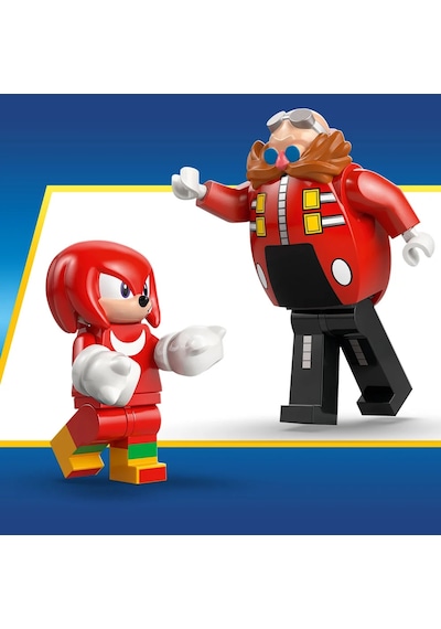 LEGO® Sonic the Hedgehog™ Knuckles, Dr. Eggman’ın Egg Crusher Robotuna Karşı 77005 - 8 Yaş ve Üzeri Çocuklar için Oyuncak Yapım Seti (350P)