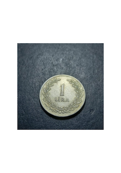 3996367e9d97cb87aa 1948 Gümüş 1 Lira 7,48 Gram Ççt+ Eski Madeni Para