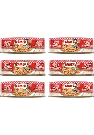 Tamek Fasulye Pilaki 6 x 190 G