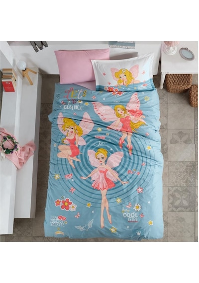 Clasy Tek Kişilik Genç Ranforce Nevresim Takımı Power Girl