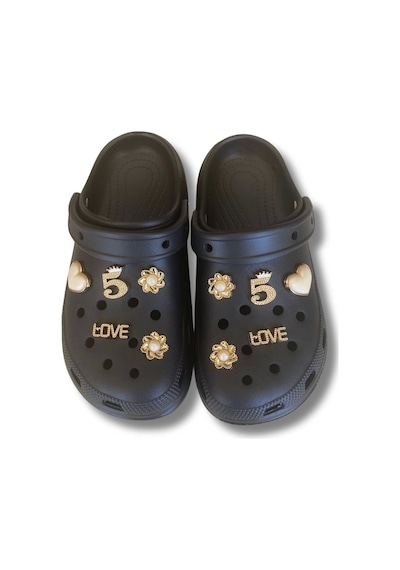Lovıta Crocs Model Terlik 36-40 Siyah Siyah