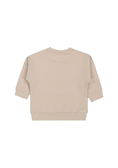 Civil Baby Teddy Baskılı 6-18 Ay Sweatshirt - Bej Taş Rengi