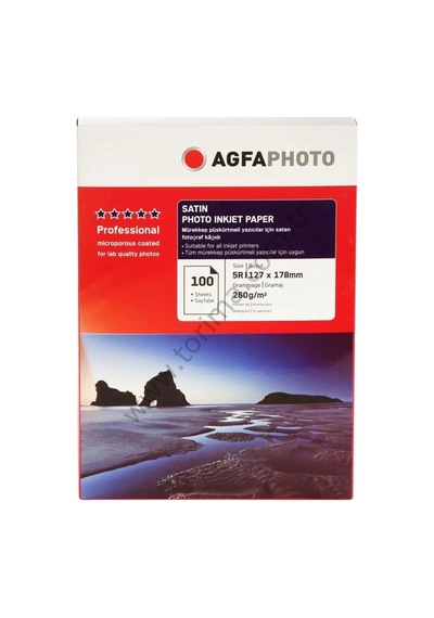 Delux Serisi Agfaphoto Fotoğraf Kağıdı 13x18 Inkjet Kağıt Mat Baskı Kırtasiye