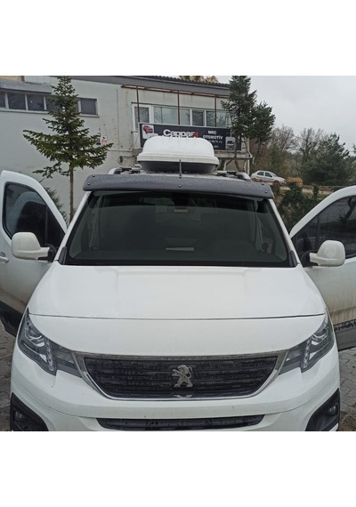 Cappafe Peugeot Rifter Cam Güneşlik Siperlik Şapka Vizör 2019-