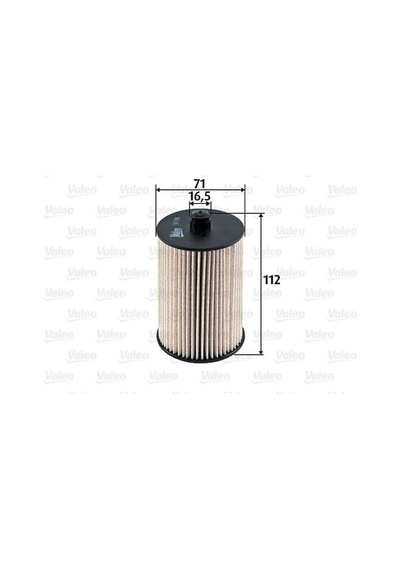 VALEO 587930 Yakıt Filtresi (Mazot) Volkswagen Lt 28-46 II 2.8 TDI