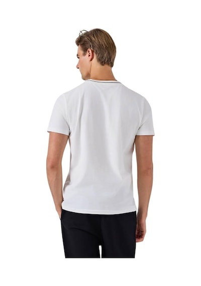 Ellesse 6sm5058-of Bisiklet Yaka Erkek Triko T-shirt - Kırık Beyaz