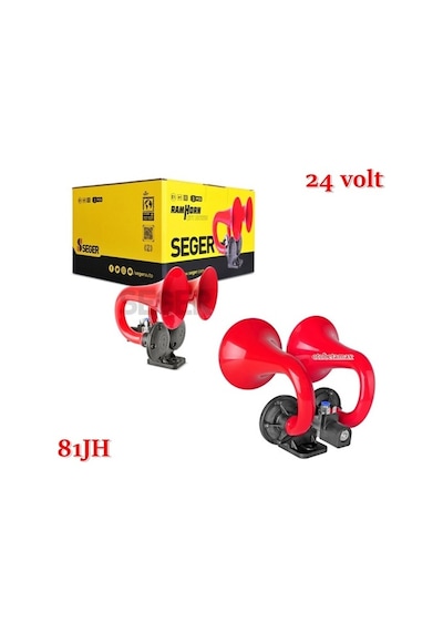 Seger 81Jh 24V Çift Boynuz Korna Daf,Vabis,Man,Scanıa,Marin