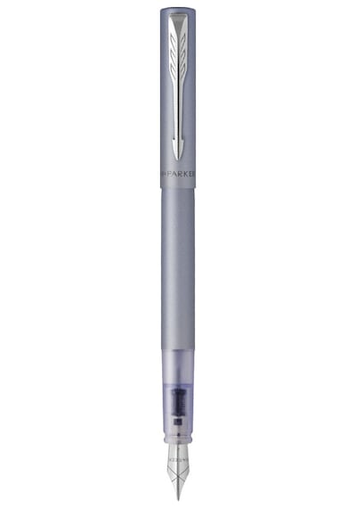 Parker Vector Xl Dolma Kalem M Gümüş Mavi 2159745 N11.15219