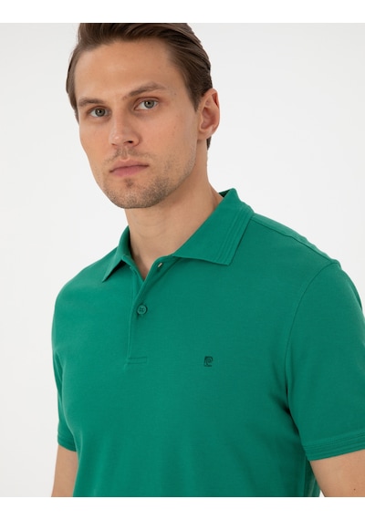 Pierre Cardin Erkek Yeşil Tişört Basic 50306448-vr054 Yeşil