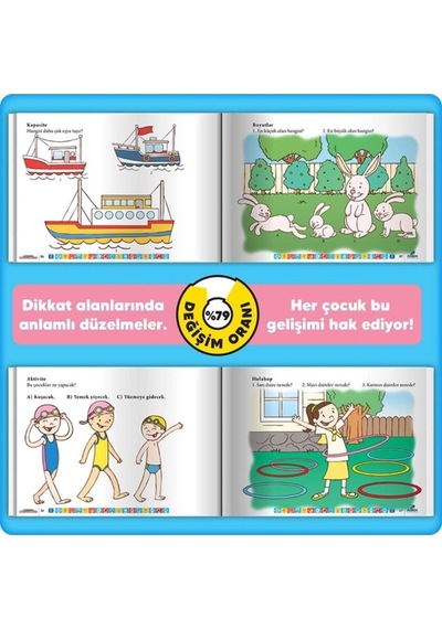 Adeda Dikkati Güçlendirme Seti 2 Yaş