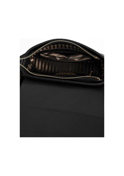 Silver Polo Sp1177 Kadın Omuz Çantası Logolu Bronz-kahve