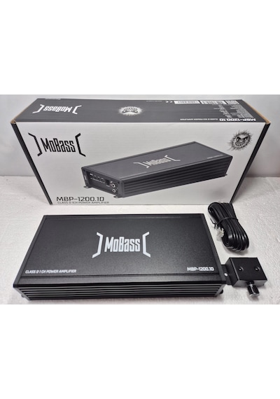 Mobass Mono Amfi Mobass Mbp-1200.1d Bass Anfisi Bass Kontrollü Mono Anfi