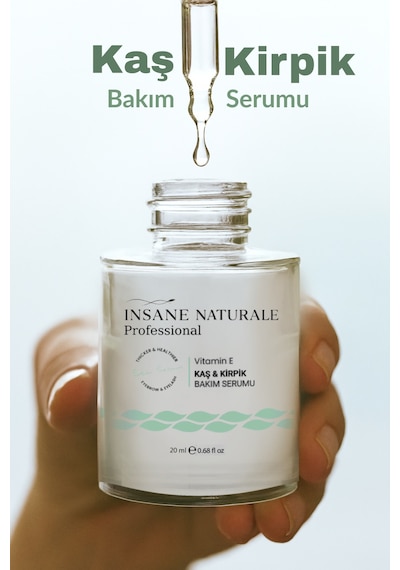 Insane Naturale Kaş Kirpik Serumu 20 ML