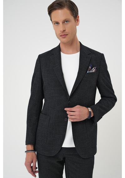 Efor Comfort Fit Torba Cep Pötikare Gofre Kumaş Esnek Casual Lacivert Ceket C 669 Lacivert Efor Comfort Fit Torba Cep Pötikare Gofre Kumaş Esnek Casual Lacivert Ceket C 669 Lacivert
