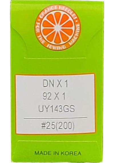 Orange Needles Dnx1 Çuval Ağzı Iğnesi 25/200 (10 Adet)