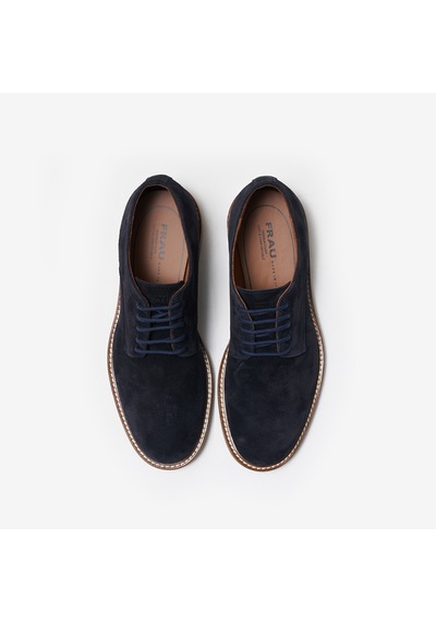 Blu Klasik Ayakkabı Erkek 35b5 Frau Suede Mavi
