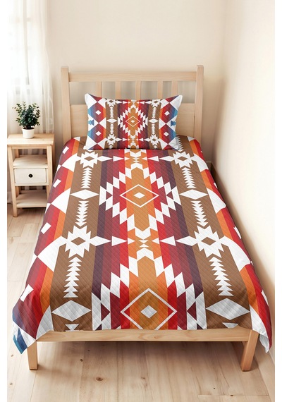 Bohem Geometrik Genç Odası Tek Kişilik Pike Takımı - Etnik Turuncu 160x220 Cm Kapitone Yatak Örtüsü Mercansı Nehir Esintisi Bohem Geometrik Genç Odası Tek Kişilik Pike Takımı - Etnik Turuncu 160x220 Cm Kapitone Yatak Örtüsü Mercansı Nehir Esintisi