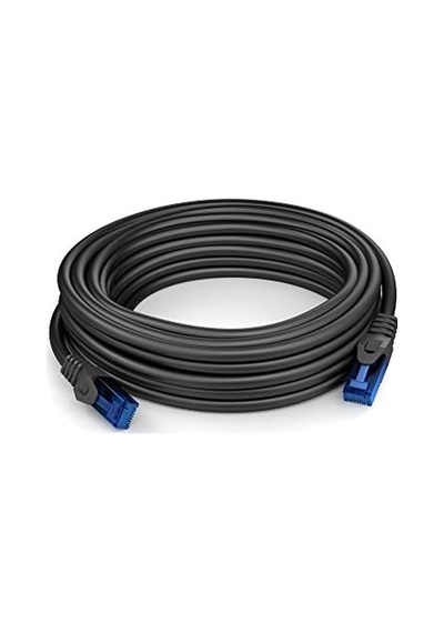 Ethernet Kablosu, Ağ Kablosu, Lan 20m 0,25-30m Arasında Mevcuttur 10gbps, Gigabit Ağlar İçin Fiber Hızı, Rj45 İle Switch/router/modem, Siyah/mavi