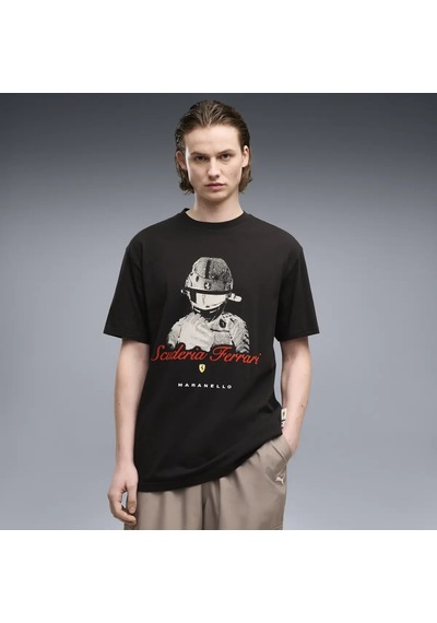 Puma Ferrari Graphic Tee 2 Siyah Erkek T-shirt & Polo