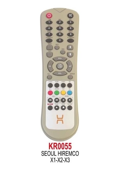 Seoul Hiremco X1-X2-X3 Uydu Kumandası