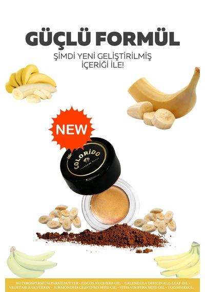 Colorido Bálsamo Bronce Nemlendirici Işıltı Veren E-vitaminli Krem Balm 04 Bronze