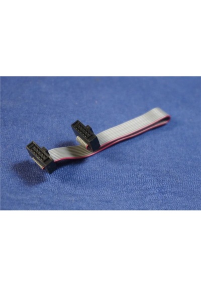 1.27mm Pitch 15cm 150mm 10 Pin Idc Flat Ribbon Kablo Programlama Data Debug Kablosu Jtag Swd Isp Avr