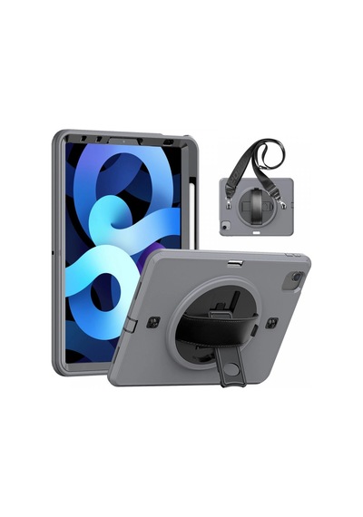 İpad Pro 11 2020 Kılıf Strap-c Otterbox Tablet Kapak - Gri