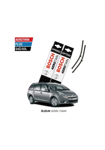 Citroen C4 Grand Picasso Silecek 2008-2012 Bosch Aerotwin Plus