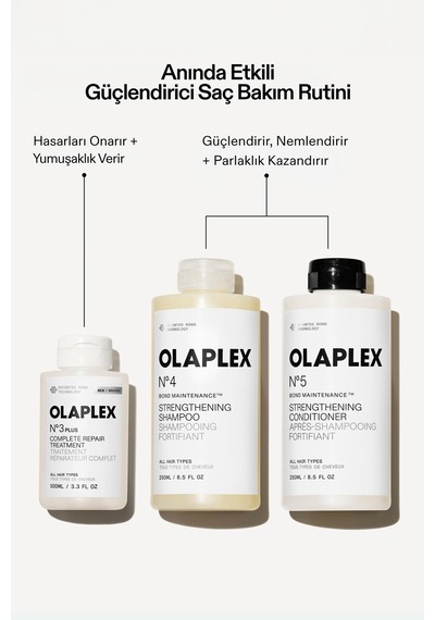 No.4 Bond Maintenance Strengthening Shampoo - Bağ Güçlendirici Bakım Şampuanı 1l Tüm Saç Tipleri