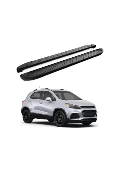 Chevrolet Trax 2013-2023 Yan Basamak Sapphire V1 Siyah