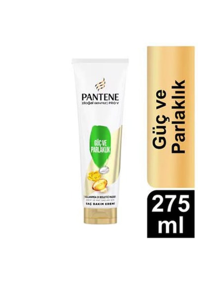 Pantene Pro-v Pantene Güç Ve Parlaklık Saç Kremi Canlandırıcı Bakım, Işıltılı Saçlar