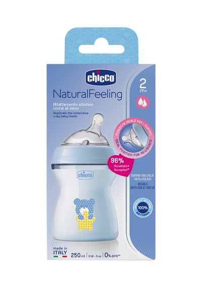 Chicco Naturalfeelıng Pp Biberon 2 Ay250ml-boy 00081323200000