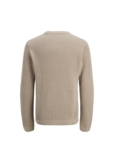 Jack & Jones Erkek Regular Fit Bisiklet Yaka Triko Kazak - Dover - 12278816 Çok Renkli