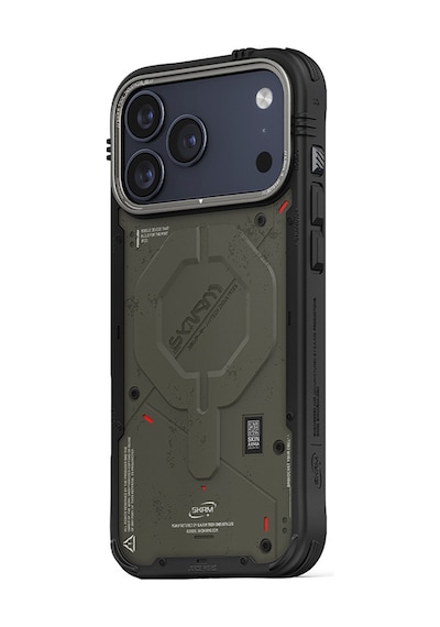 Apple Uyumlu iPhone 17 Pro Max Kılıf M-safe Şarj Özellikli Airbag Tasarımlı Skinarma Vigor Kapak Haki Haki