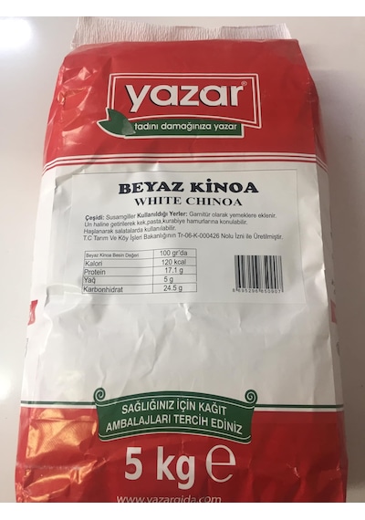 Yazar Kinoa 5 Kg