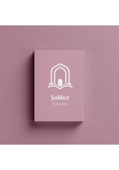 Sohbet Ajandası Normal Seri Pembe Çok Renkli