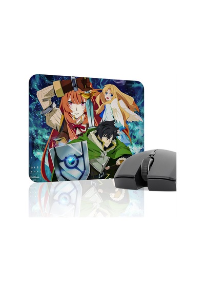 The Rising Of The Shield Hero Dikişli Kauçuk Oyuncu Mousepad V1 - 22x18 Gaming Mouse Pad
