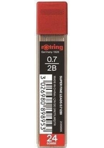 Rotring 0.7 Mm 2b Super Polymer Kalem Ucu 12'li Paket