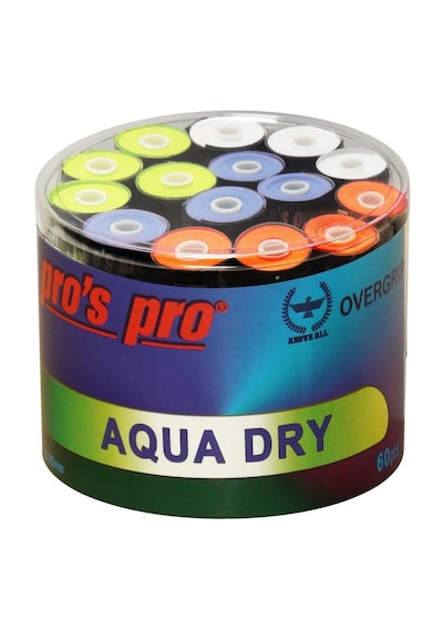 Pros Pro Aqua Dry 60lı Kutu Overgrip 4 Renkli G310a Çok Renkli
