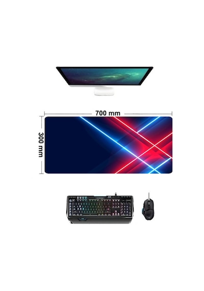 Concord Mp-703 Desenli Oyuncu Mouse Pad 30-70-0.3 Cm
