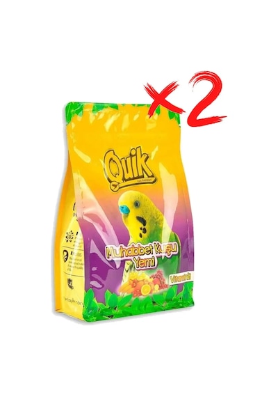 Quik Muhabbet Yemi Vitaminli Meyveli 400 Gr X 2 Diğer