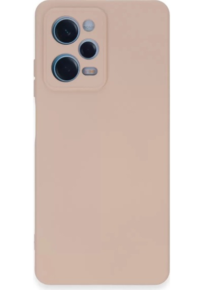 Newface Xiaomi Redmi Note 12 Pro 5g Kılıf Nano İçi Kadife Silikon - Pudra