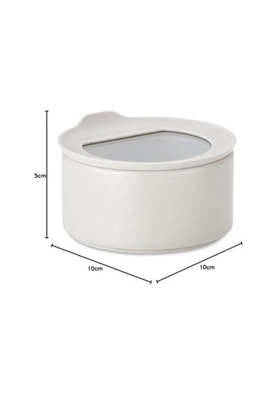 Fika One Seramik Saklama Kabı Buz Beyaz 600 Ml D-neone060-01 Diğer