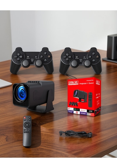 Çok Fonksiyonlu Android Projeksiyon Cihazı Uczprojeksiyongamebox3
