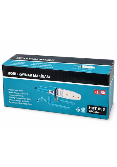 Haktaş Hkt-855 Pprc Boru Kaynak Makinası 20-32mm 800w